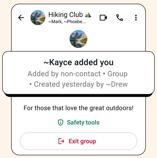 Whatsapp Context Card